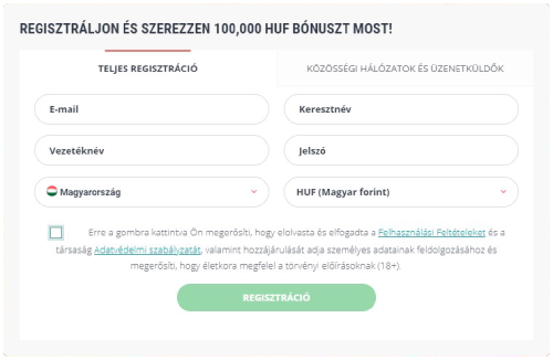 22bet regisztrációs folyamat