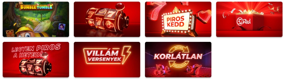 32Red casino bónusz