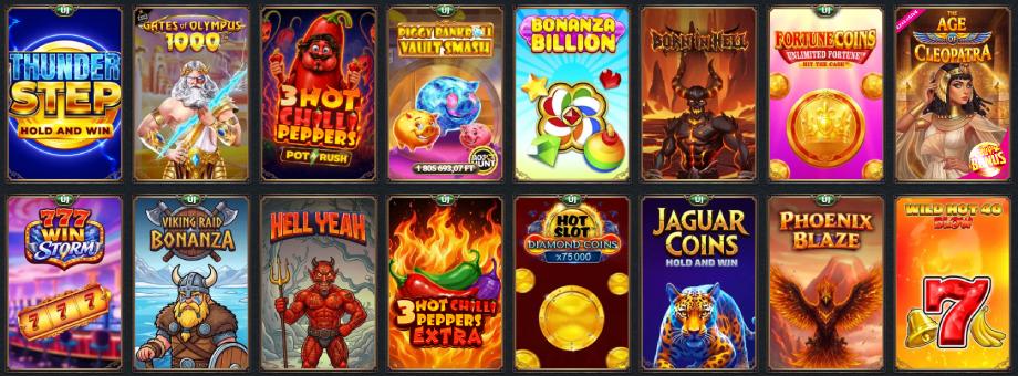 AstroMania Casino játékok