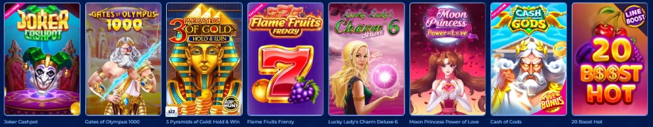 BassBet Casino játékok