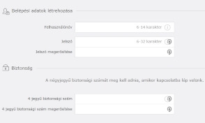 bet365 Kaszino registracio - Harmadik lépés