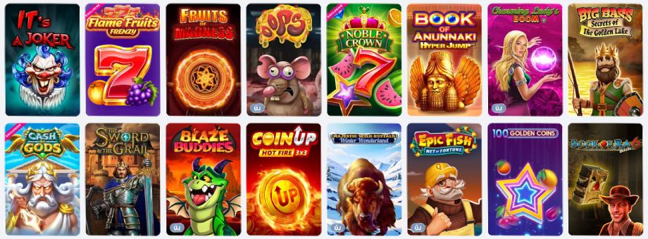 Beteum Casino játékok