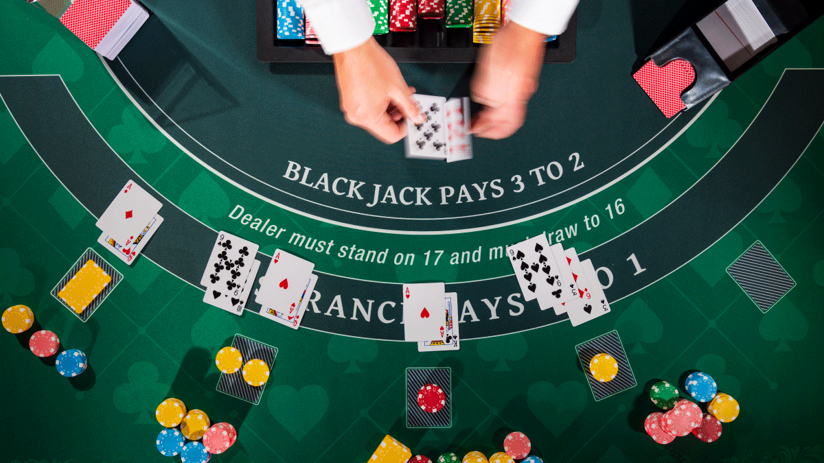 Blackjack etikett