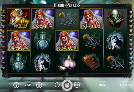 Blood Suckers nyerőgép szimbólumok