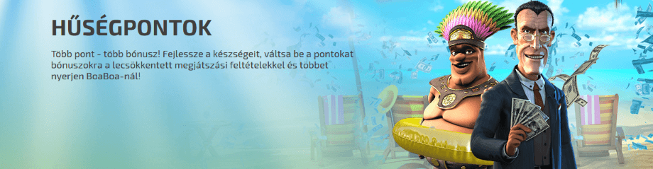 BoaBoa hűségpontok