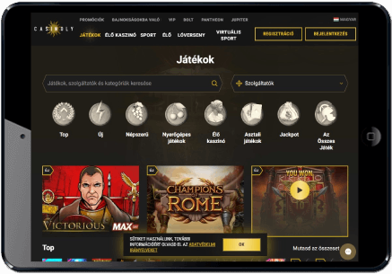 Casinoly mobilos alkalmazás