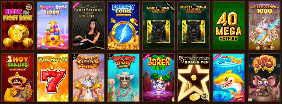 Fat Pirate Casino játékok