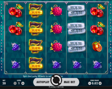 Fruit Spin fizetési táblázat