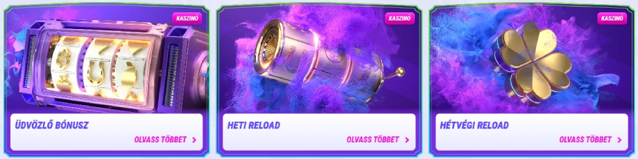 Funbet Casino bónuszok
