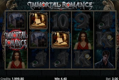 Hogyan játssz Immortal Romance nyerőgép?
