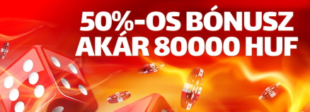 Hotbet 50%-os befizetési bónusz