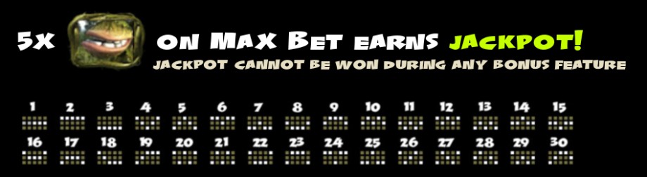 It Came From Venus jackpot