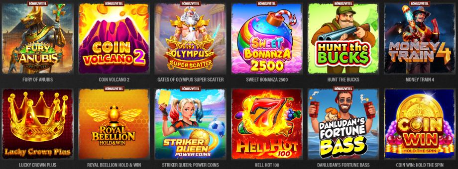Jokery Casino játékok