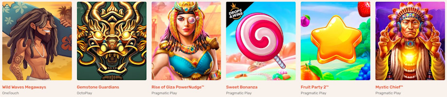 KoiCasino nyerőgépek
