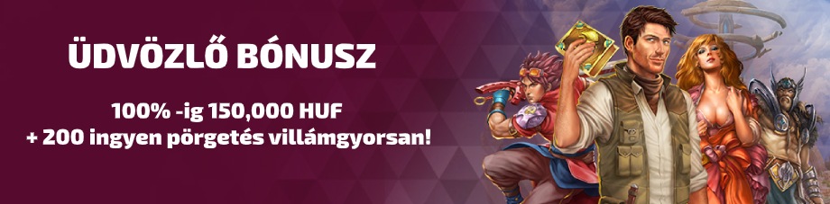 Malina Üdvözlő Bónuszok