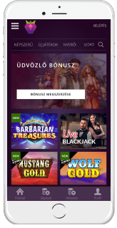 Malina kaszinó mobil verziója