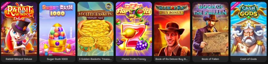 Mr Punter Casino játékok