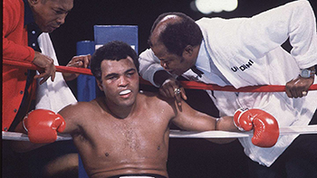 Muhammed Ali vs Larry Holmes
