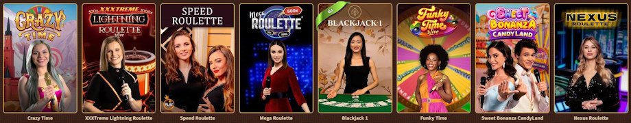 MyEmpire casino élő játékok