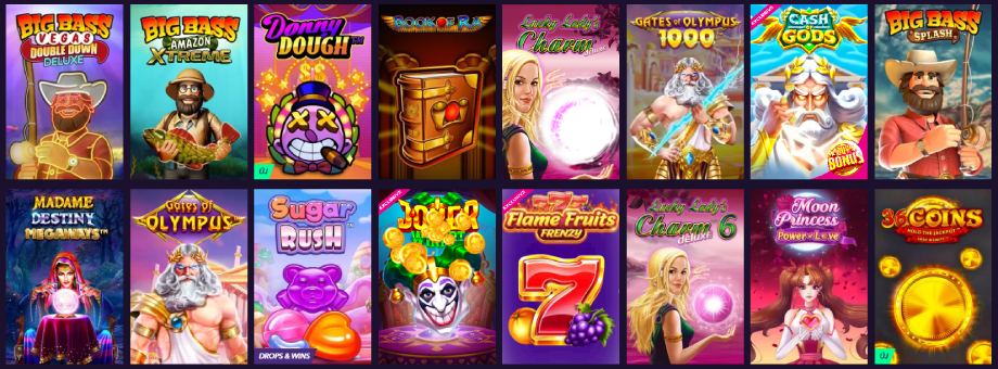 NaoBet Casino játékok