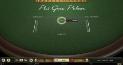 Pai Gow Poker