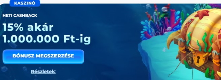 Posido Kaszinó Heti Cashback