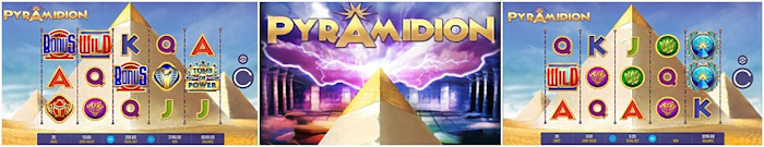 Pyramidion nyerőgép bónusz