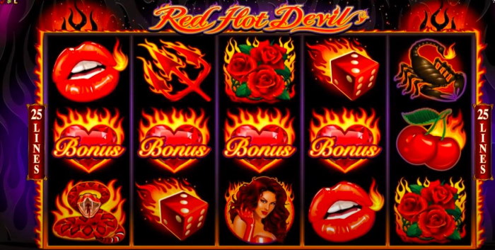 Red Hot Devil - nyerési esélyeidet