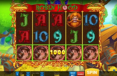 A Robin Hood nyerőgép jellemzők