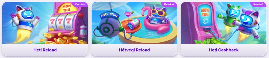 RoboCat Casino bónusz