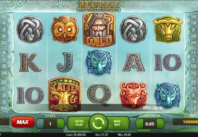  Secret of the Stones online nyerőgép funkciók
