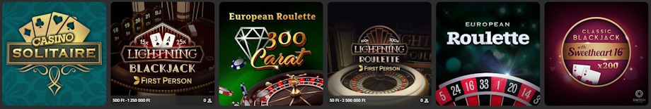 Slotimo casino asztali játékok