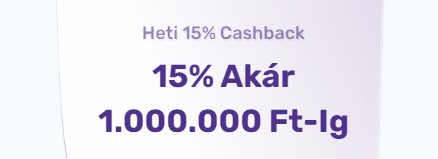 Slots Palace Kaszinó Heti Cashback