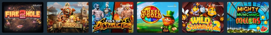 Snatch Casino játékok
