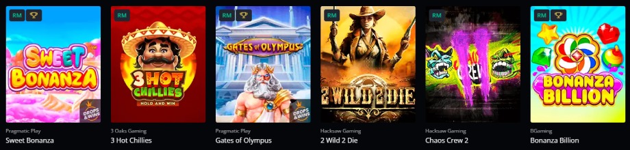 Starda casino játékok