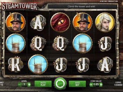 Hogyan játssz Steam Tower nyerőgép?