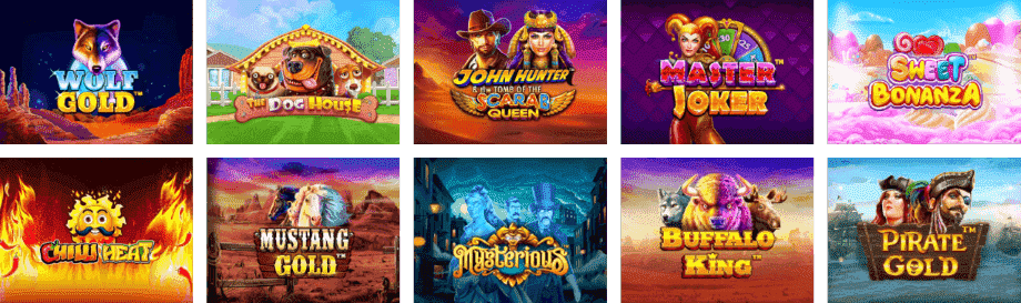 Unibet Casino játékok