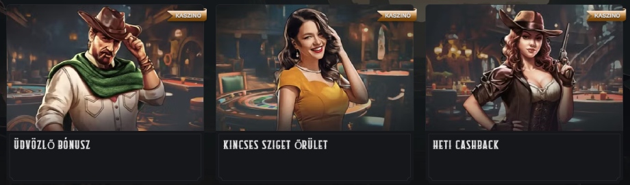 Wildsino Casino bónuszok