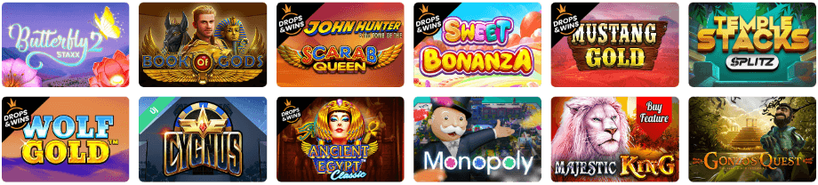 YoYo Casino játékok