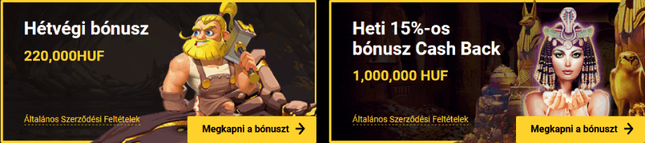 A rendszeres bónuszok és promóciók