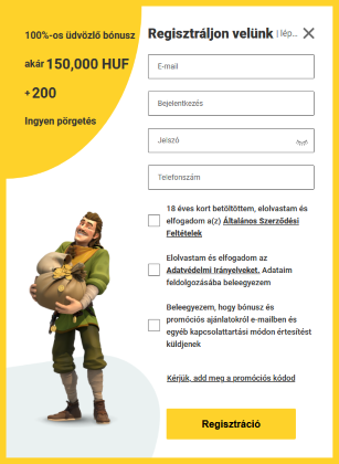 ZetCasino regisztráció